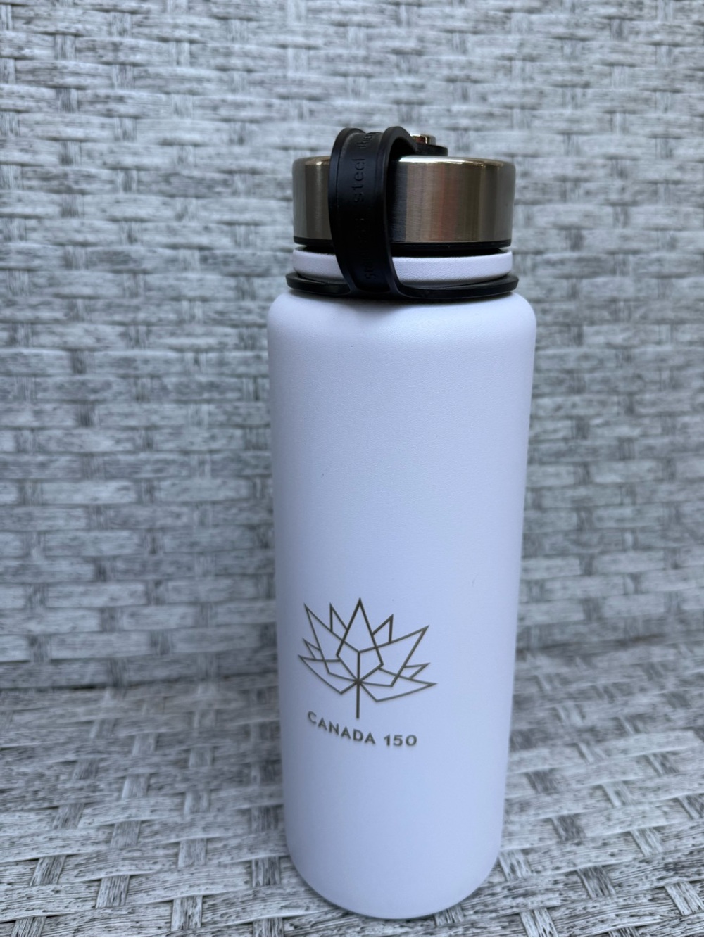 PURE Stainless Steel Insulated Wide Mouth Thermo Water Bottle-Canada 150- 37 oz